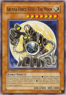 Arcana Force XVIII - The Moon - Light of Destruction (Common) [LODT-015]