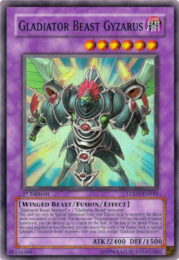 Gladiator Beast Gyzarus - Light of Destruction (Super Rare) [LODT-044]