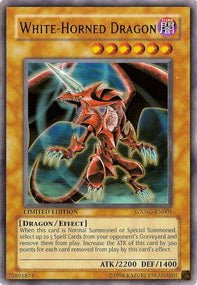White-Horned Dragon - GX Next Generation (Ultra Rare) [GXNG-001]