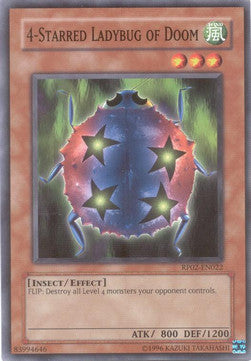 4-Starred Ladybug of Doom - Retro Pack 2 (Common) [RP02-022]