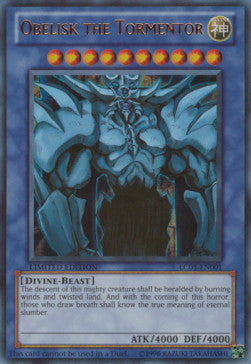 Obelisk the Tormentor - Legendary Collection (Ultra Rare) [LC01-001]