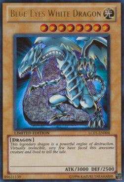Blue-Eyes White Dragon - Legendary Collection (Ultra Rare) [LC01-004]