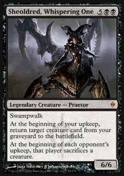 Sheoldred, Whispering One - New Phyrexia (Mythic) [NPH-73]