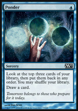 Ponder - Magic 2012 (Common) [M12-73]