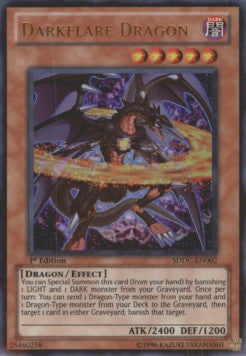 Darkflare Dragon - Structure Deck: Dragons Collide (Ultra Rare) [SDDC-002]