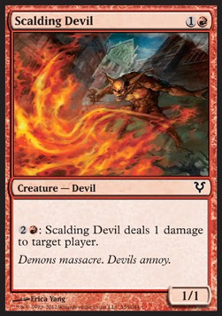 Scalding Devil - Avacyn Restored (Common) [AVR-156]