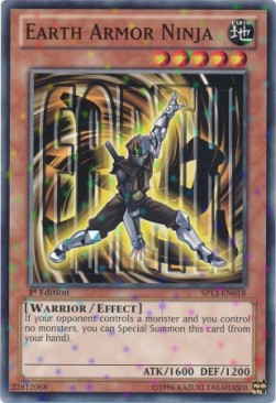 Earth Armor Ninja (V.2 - Starfoil Rare) - Star Pack 2013 (Starfoil Rare) [SP13-018]