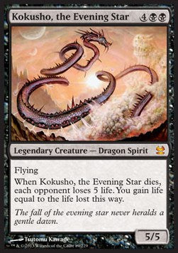 Kokusho, the Evening Star - Modern Masters (Mythic) [MMA-89]