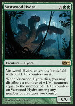 Vastwood Hydra - Magic 2014 (Rare) [M14-198]