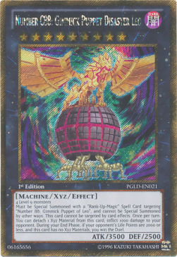 Number C88: Gimmick Puppet Disaster Leo - Premium Gold (Gold Secret Rare) [PGLD-021]