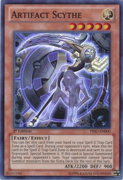 Artifact Scythe (V.1 - Super Rare) - Primal Origin (Super Rare) [PRIO-000]
