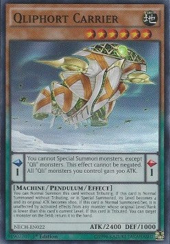 Qliphort Carrier (V.1 - Super Rare) - The New Challengers (Super Rare) [NECH-022]