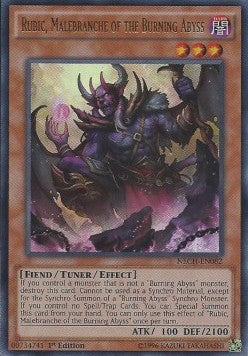 Rubic, Malebranche of the Burning Abyss - The New Challengers (Ultra Rare) [NECH-082]