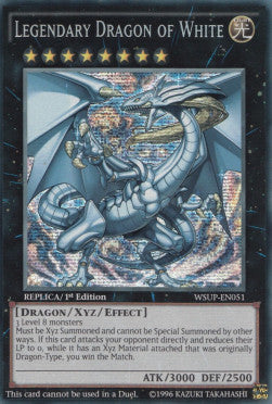Legendary Dragon of White - World Superstars (Secret Rare) [WSUP-051]