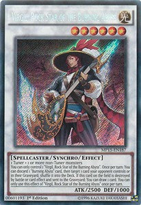 Virgil, Rock Star of the Burning Abyss - 2015 Mega-Tin Mega Pack (Secret Rare) [MP15-187]