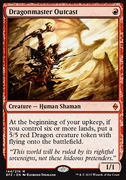 Dragonmaster Outcast - Battle for Zendikar (Mythic) [BFZ-144]