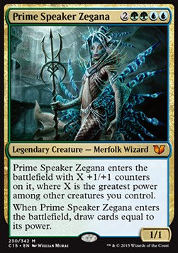 Prime Speaker Zegana - Commander 2015 (Mythic) [C15-230]