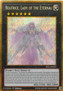 Beatrice, Lady of the Eternal - Premium Gold: Infinite Gold (Gold Secret Rare) [PGL3-021]