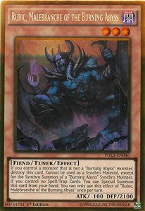 Rubic, Malebranche of the Burning Abyss - Premium Gold: Infinite Gold (Gold Rare) [PGL3-046]