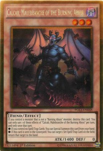 Calcab, Malebranche of the Burning Abyss - Premium Gold: Infinite Gold (Gold Rare) [PGL3-048]