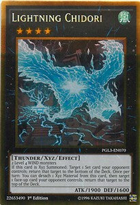 Lightning Chidori - Premium Gold: Infinite Gold (Gold Rare) [PGL3-070]