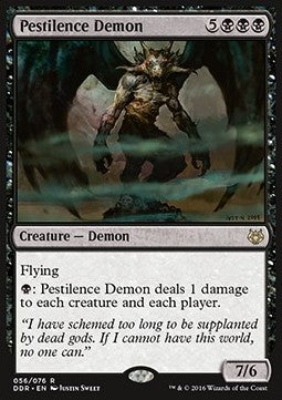 Pestilence Demon - Duel Decks: Nissa vs. Ob Nixilis (Rare) [DDR-56]