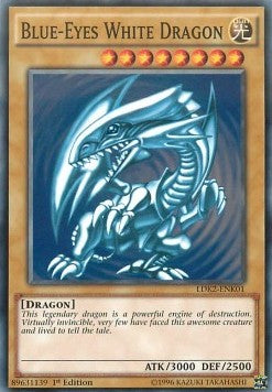 Blue-Eyes White Dragon (V.1 - Common) - Legendary Decks II (Common) [LDK2-K01]
