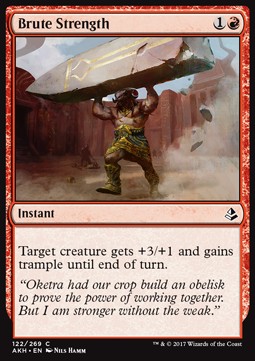 Brute Strength - Amonkhet (Common) [AKH-122]
