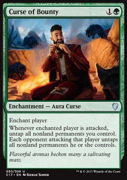 Curse of Bounty - Commander 2017 (Uncommon) [C17-30]