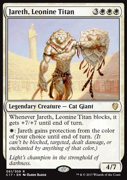 Jareth, Leonine Titan - Commander 2017 (Rare) [C17-61]