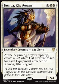 Kemba, Kha Regent - Commander 2017 (Rare) [C17-63]