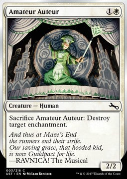 Amateur Auteur (V.1) - Unstable (Common) [UST-3]