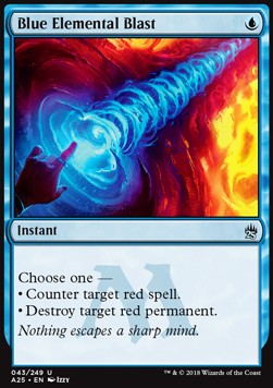 Blue Elemental Blast - Masters 25 (Uncommon) [A25-43]