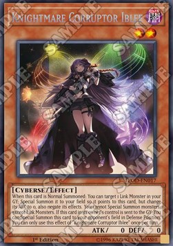 Knightmare Corruptor Iblee - Flames of Destruction (Secret Rare) [FLOD-017]