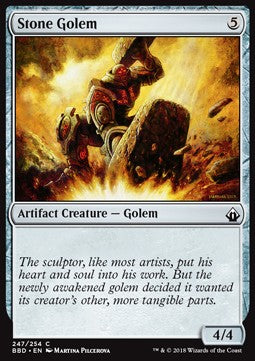 Stone Golem - Battlebond (Common) [BBD-247]