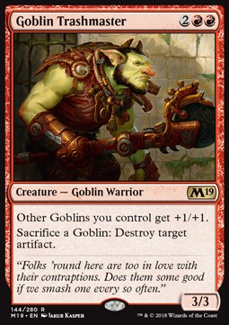 Goblin Trashmaster - Core 2019 (Rare) [M19-144]