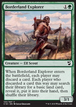 Borderland Explorer - Commander 2018 (Common) [C18-133]