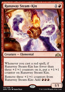 Runaway Steam-Kin - Guilds of Ravnica (Rare) [GRN-115]