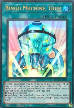 Bingo Machine, Go!!! - Legendary Duelists: White Dragon Abyss (Ultra Rare) [LED3-003]