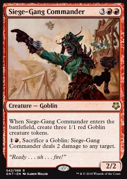 Siege-Gang Commander - Magic Game Night (Rare) [GNT-42]