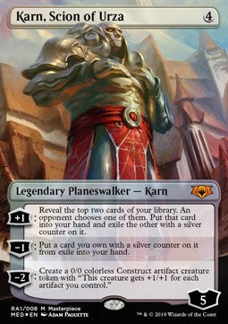 Karn, Scion of Urza - Ravnica Allegiance: Mythic Edition (Masterpiece)