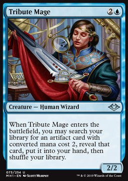 Tribute Mage - Modern Horizons (Uncommon) [MH1-73]