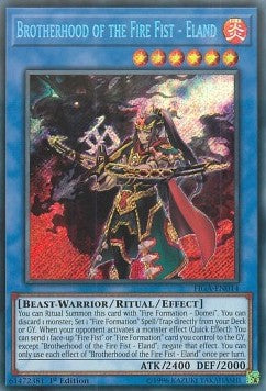 Brotherhood of the Fire Fist - Eland - Fists of the Gadgets (Secret Rare) [FIGA-014]
