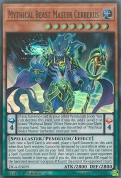 Mythical Beast Master Cerberus - Fists of the Gadgets (Super Rare) [FIGA-059]