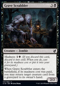 Grave Scrabbler - Commander 2019 (Common) [C19-117]