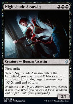 Nightshade Assassin - Commander 2019 (Uncommon) [C19-123]