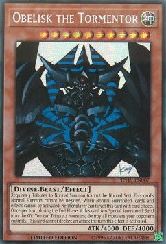 Obelisk the Tormentor - 2019 Gold Sarcophagus Tin (Secret Rare) [TN19-007]