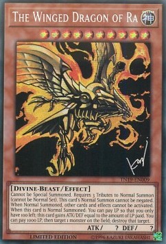 The Winged Dragon of Ra - 2019 Gold Sarcophagus Tin (Secret Rare) [TN19-009]