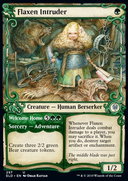 Flaxen Intruder // Welcome Home - Throne of Eldraine: Extras (Uncommon) [XELD-297]
