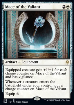 Mace of the Valiant - Throne of Eldraine: Extras (Rare) [XELD-314]